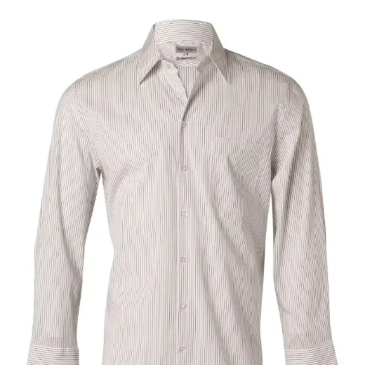 Picture of Winning Spirit, Mens Ticking Stripe L/S Shirt